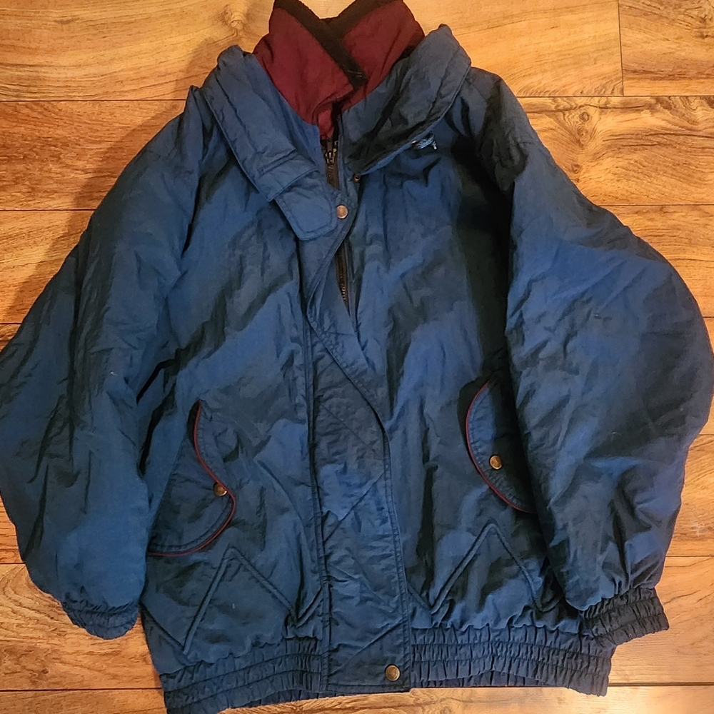 Vintage  Andy Johns Ski Jacket with High Collar ,size m